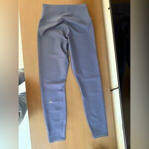 ALO Yoga 7/8 High Waist Airlift Navy Blue Leggings